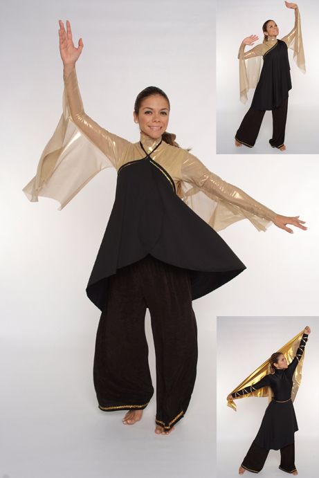 Dance Ministry warfare garment Christian Dance Outfits, Worship Outfits, Praise Dance Outfits, Worship Dance Outfits, Prophetic Dance, Dance Worship, Praise Dance Wear, Praise Dance Garments, Dance Ministry