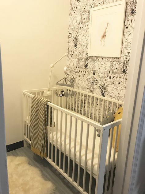 Nyc Nursery, Nursery Guest Room, Small Nursery, Out Space, Nyc Baby, Small Nurseries, The Suburbs, New York Apartment, Nyc Apartment