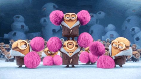 WiffleGif has the awesome gifs on the internets. minions cartoon gifs, reaction gifs, cat gifs, and so much more. Minions Animation, Christmas Emojis, Birthday Emoji, Minion Humour, Minion Gif, Minion 2, Kiss Images, Minion Movie, The Minions