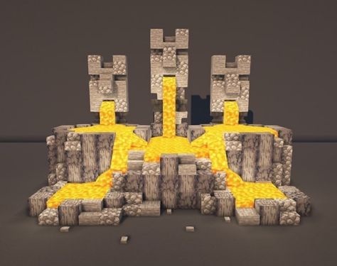 Blast Furnace Minecraft Design, Minecraft Simple Statue, Minecraft Minecart Ideas, Minecraft Mine Crane, Minecraft Gnome Statue, Minecraft Nether Statue, Minecraft Spawn Point Build, Statue Design Minecraft, Minecraft Decorative Builds