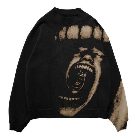 Bleaching Clothes, Diy Sweater, Concept Clothing, Fits Clothes, Estilo Punk, Painted Clothes, Custom Clothes, Diy Clothes, Streetwear Fashion