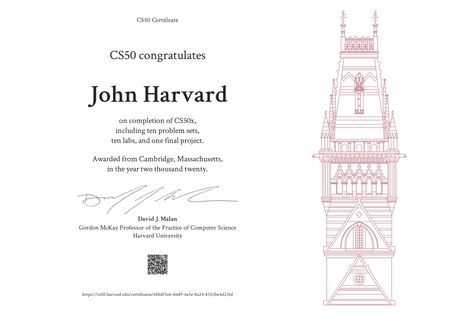 Harvard CS50 Guide: How to Pick the Right Course for You (with Free Certificate) — Class Central Harvard Certificate, Free Certificate Courses, Types Of Learners, Free Certificates, Web Programming, Harvard Law School, Certificate Courses, Data Structures, Law Student