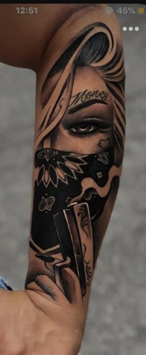 Leg Sleeve Tattoos, Leg Tattoo Ideas, Chicano Tattoos Sleeve, Catrina Tattoo, Hip Thigh Tattoos, Clown Tattoo, Beautiful Tattoos For Women, Chicano Style Tattoo, Tattoos For Women Half Sleeve