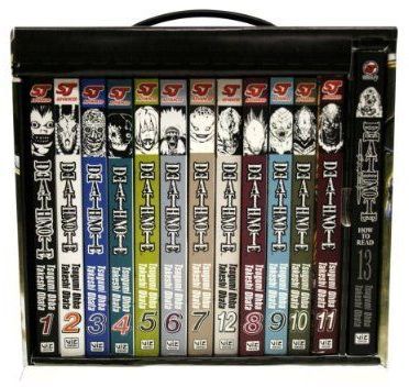 Deathnote! Manga Box Sets, Tsugumi Ohba, Light Yagami, Anime Room, Manga Collection, Manga Books, Note Box, Birthday Wishlist, Box Set