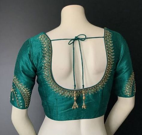 Magam Works, Sari Draping, Saree Bluse, Indowestern Dress, Green Blouse Designs, 50 Blouse Designs, Modern Blouse, Lehenga Saree Design, New Saree Blouse Designs