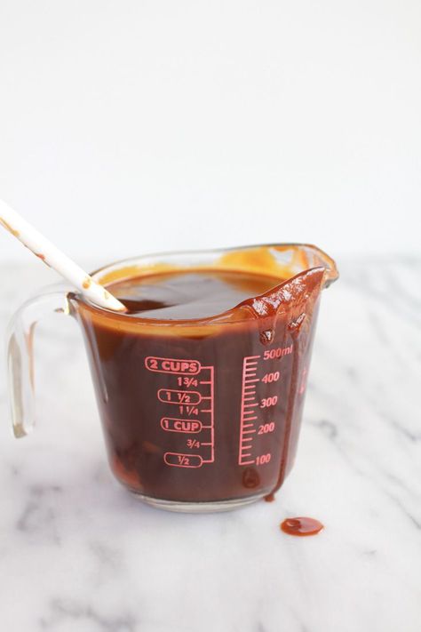 Sweet Baby Rays BBQ sauce - 1 1/2 cups brown sugar 1 1/2 cups ketchup 1/2 cup red wine vinegar 1/2 cup water 1 tablespoon Worcestershire sauce 2 1/2 tablespoons dry mustard 2 teaspoons paprika 2 teaspoons salt 1 1/2 teaspoons black pepper 2 dashes hot pepper sauce Directions In a saucepan, combine all ingredients.  Bring to a boil and boil for 1 minute.  Cool. Makes 4 cups. Homemade Barbeque Sauce, Sweet Baby Rays, Sweet Baby Rays Bbq Sauce, Baby Ray, Barbecue Sauce Recipes, Homemade Barbecue Sauce, Homemade Condiments, Barbeque Sauce, Bbq Sauce Recipe