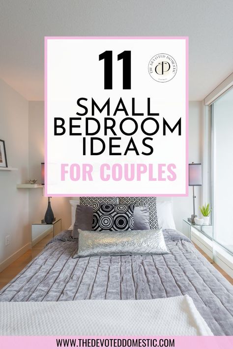 11 Small Bedroom Ideas for Couples For a Bedroom Design You'll Both Love!
Don't want to end up in a fight designing the PERFECT small apartment bedroom design? Read & learn the top 11 designer-approved master bedroom decor ideas that work wonders in tiny spaces & apartments! Ikea Small Bedroom, Cream Bedroom Ideas, Neutral Bedroom Design, Small Bedroom Ideas For Couples, Bedroom Ideas For Couples, Sage Green Bedroom, Small Bedroom Ideas, Small Bedroom Designs