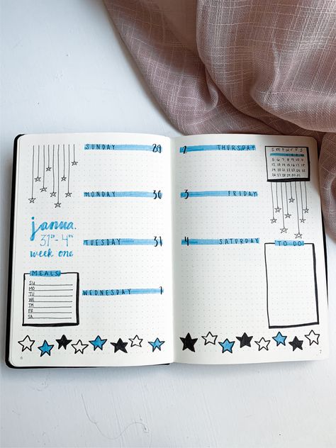 January Bujo, Bullet Journal Page, January Bullet Journal, Journal Cute, Bullet Journal 2020, Bullet Journal Ideas Templates, Bullet Journal Banner, Bullet Journal Notes, Bullet Journal Paper