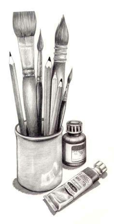 Still Object Drawing, Still Life Drawing Ideas Creative, Still Life Painting Pencil Shading, Still Life Drawing Pencil Shading, Object Drawing Pencil, Still Life Drawing Pencil, Still Life Sketching, Pencil Shading Art, Still Life Pencil Drawing