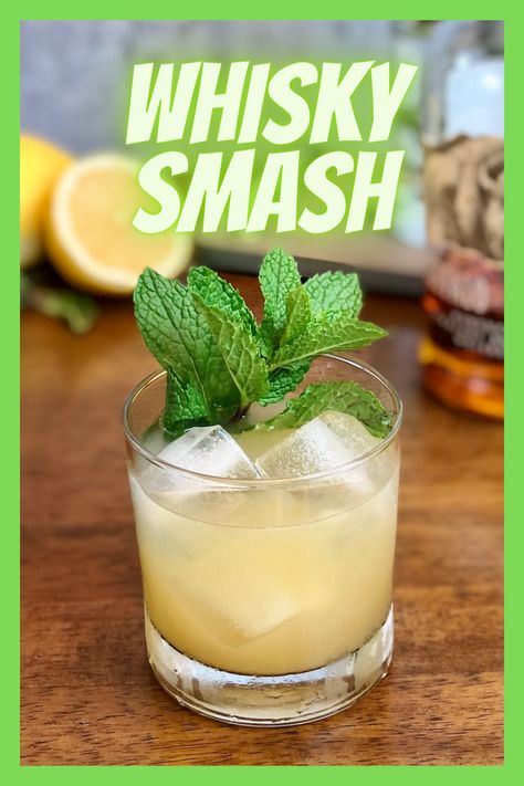 Whisky Smash, Glass Of Milk, Food Photography, Drinks, Bar, Quick Saves