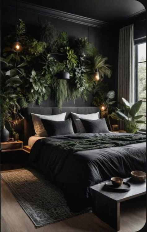 Clawfoot Tub Ideas, Feminine Bedroom Ideas, Dark Romantic Bedroom, Dark Feminine Bedroom, Dark And Moody Bedroom, Gothic Decor Bedroom, Clawfoot Tubs, Feminine Bedroom, Moody Bedroom