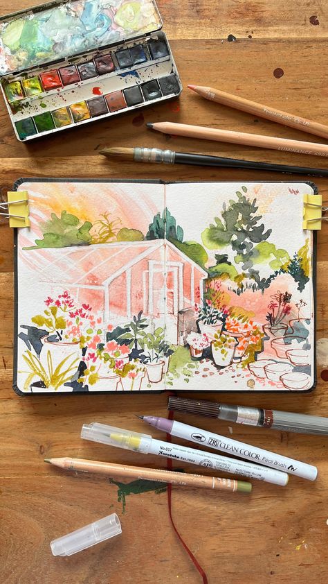 Ohn Mar Win (@ohn_mar_win) • Photos et vidéos Instagram Festival With Friends, Win Illustration, Ohn Mar Win, King Charles Coronation, Charles Coronation, Moleskine Sketchbook, Sketchbook Inspo, Watercolor Sketchbook, Bujo Inspiration