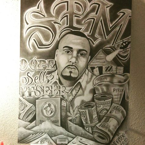 By #GordoInkk Denver #SPM Chicano Fathers Day Drawing, Spm Drawing, Gang Tattoo Ideas, Tattoo Ideas Drawings, Flower Sketch Pencil, Gangster Disciples, Eye Tear, Pencil Art Love, Gangster Drawings