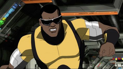 Power Man - Ultimate Spider-Man Animated Series Cage Outfit, Power Man Marvel, Spider Man Animated Series, Aesthetic Comic, Captain America Comic Art, Male Inspiration, Captain America Comic, Marvel Animation, Ultimate Spider Man