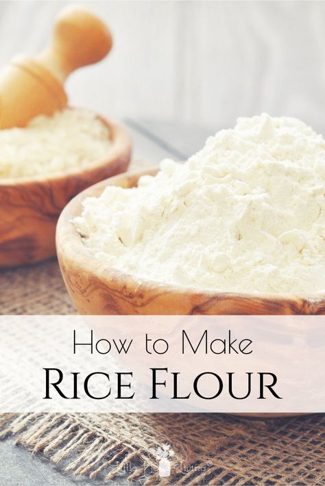 Are you looking for an inexpensive corn and gluten-free flour alternative? Learn How to Make Rice Flour, an easy and frugal allergen-friendly flour substitute and find some delicious recipes to use it in! #riceflour #homemadericeflour #makeyourownriceflour #allergenfriendly #glutenfree #cornfree #makeyourown Make Rice Flour, Frugal Food Ideas, Make Flour, Rice Flour Recipes, How To Make Flour, Frugal Food, Vegan Wine, Flour Substitute, Flour Alternatives