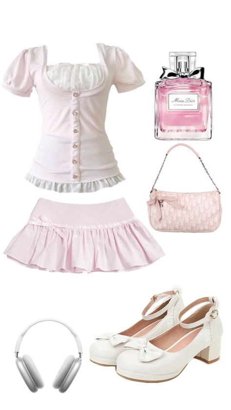 Estilo Real, Royal Outfits, Cute Everyday Outfits, European Summer, Pink Outfits, Really Cute Outfits, Cute Summer Outfits, Harajuku Fashion, Girly Outfits