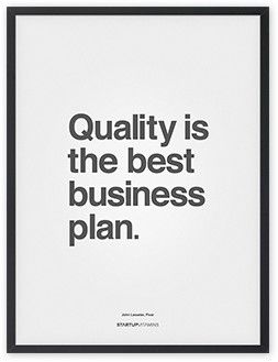 Quality is the best business plan. #quotes Office Quotes, Business Inspiration Quotes, Marketing Quotes, Business Inspiration, Work Quotes, Inbound Marketing, Entrepreneur Quotes, Design Quotes, Business Plan