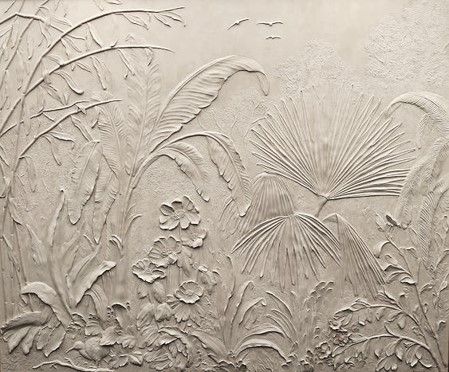 Texture Painting Ideas, Bas Relief Art, Office Interior Design Modern, Plaster Wall Art, Texture Paint, Wall Texture, Relief Sculpture, Plaster Art, Sculpture Painting