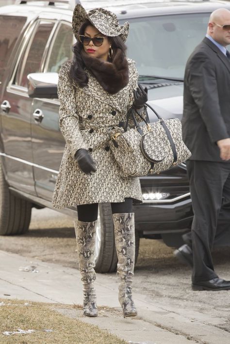 Season 2 Cookie Lyon Fashion, Empire Cookie, Cookie Lyon, Empire Season, Taraji P Henson, Well Dressed Women, Popsugar Fashion, Outfits With Hats, Winter Fashion Outfits