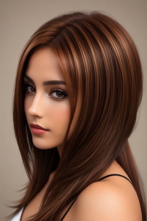 fall hair color,cowboy copper hair,chocolate copper hair,dark copper balayage brunette hair Copper Brown Balayage, Copper Balayage Brunette, Copper Hair Dark, Cowboy Copper, Ideas For Long Hair, Balayage Ideas, Rambut Brunette, Copper Balayage, Brown Hair Shades