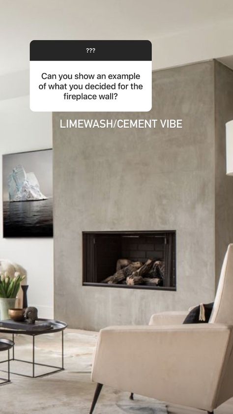 Concrete Mantel Fireplace, Tadelakt Plaster Fireplace, Concrete Paint Fireplace, Gray Plaster Fireplace, Limewash Plaster Fireplace, Lime Wash Paint Fireplace, Cement Stucco Fireplace, Lime Wash Fireplace Wall, Limewash Tv Wall