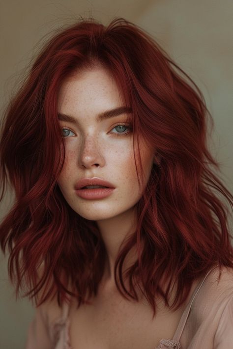 Dark Red Hair With Brown Roots, Old Money Red Hair, Red Hair For Cool Skin Tones, Red Hair Wedding, Red Head Aesthetic, Cool Red Hair, Red Hair Pale Skin, Warm Red Hair, Natural Auburn Hair