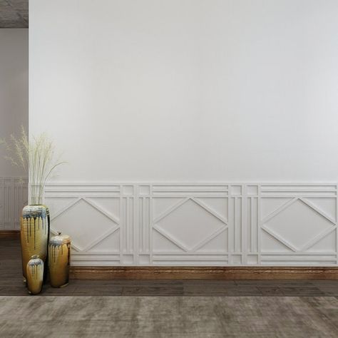 3d Accent Wall, Wall Moulding, Wainscoting Panels, 70s Decor, 3d Panels, Bamboo Wall, Decorative Wall Panels, Wall Molding, 3d Wall Panels