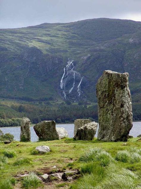 Uragh Stone Circle, County Kerry, Ireland Ancient Ireland, Stone Circles, Kerry Ireland, Stone Circle, Standing Stones, County Kerry, Irish Eyes, Standing Stone, Image Nature