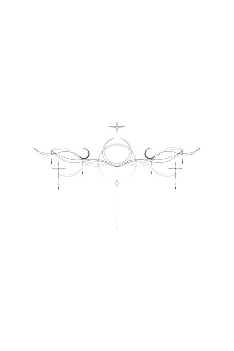 Chest Tattoo Design, Sternum Tattoo Design, Bone Tattoos, Small Pretty Tattoos, Sternum Tattoo, Small Hand Tattoos, Spine Tattoos, Subtle Tattoos, Elegant Tattoos