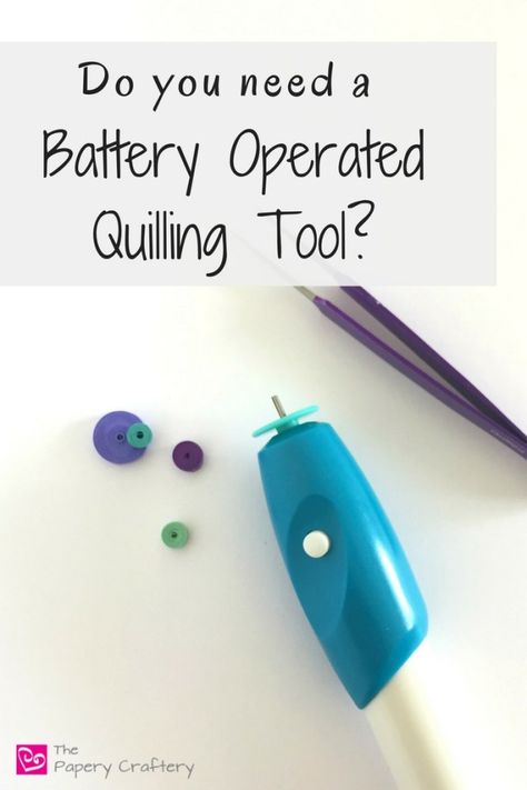 Do you need a battery operated quilling tool? Quilling Tools, Quilling Supplies, Quilling Projects, Quilling Tutorial, Quilling Craft, Quilling Paper Craft, Quilling Paper, Paper Creations, Craft Day