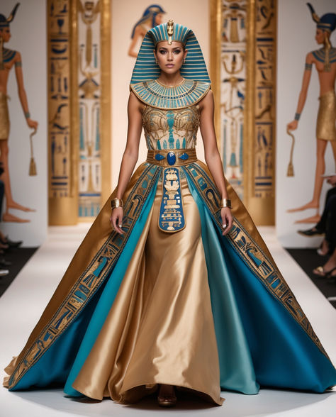 Egypt Costume Women, Egypt Fashion Modern, Egyptian Clothes Women, Egyptian Dress Goddesses, Ancient Egyptian Dress, Egyptian Inspired Fashion, Egypt Clothing, Ancient Egyptian Fashion, Egypt Dress