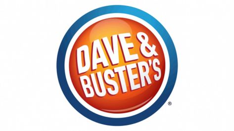 Dave And Busters, Dave & Busters, Sports Bar, Family Day, Ocean City, Burger King Logo, Kiss Cut Stickers, White Stickers, Virginia Beach