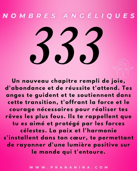 Joyeux 3️⃣/3️⃣ mes p'tits anges 🤗⁠ ⁠ Voyez-vous souvent le nombre « 3 » ou des séries du nombre 3 comme «333» en ce moment ? Voici la signification 😊⁠ Au plus le chiffre est répété de fois (par exemple 3333333), et au plus vous le voyez souvent, au plus sa signification est importante pour vous 😍⁠ ⁠ Tu aimerais recevoir encore plus de messages de la part des Anges ? J'envoie tous les lundis des messages que je canalise pour les personnes qui en font la demande en s'inscrivant sur : https://bi... March 3, Lucky Number, Coding