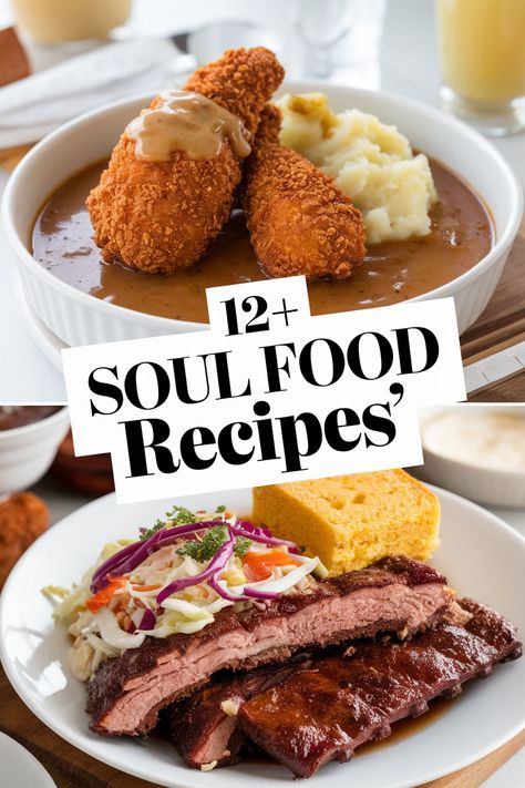 Satisfy your hunger with these easy soul food recipes that warm the heart and soul. From creamy mac and cheese to savory collard greens each dish brings comfort to your table. Enjoy the flavors of cornbread fried chicken and sweet potato pie that make every meal a celebration of tradition. Easy Soul Food, Soul Food Cookbook, Southern Candied Yams, Leftover Chicken Recipes Easy, Chicken And Sweet Potato, Owl Kitchen, Leftover Chicken Recipes, Soul Food Recipes, Martha Stewart Recipes