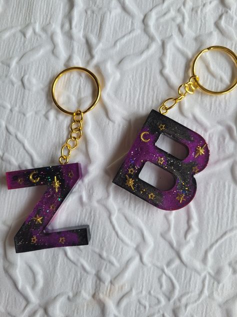 Resin Art, Keychains, Glitter, Art