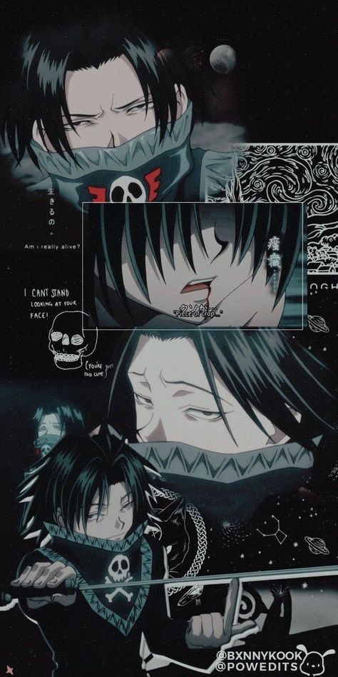 Feitan Wallpaper Aesthetic, Wallpers Aesthetic Anime, Feitan Portor Wallpaper, Birthday Plans, Hxh Characters, Emo Wallpaper, Anime Wallpaper Phone, Edgy Wallpaper, Cool Wallpapers Cartoon