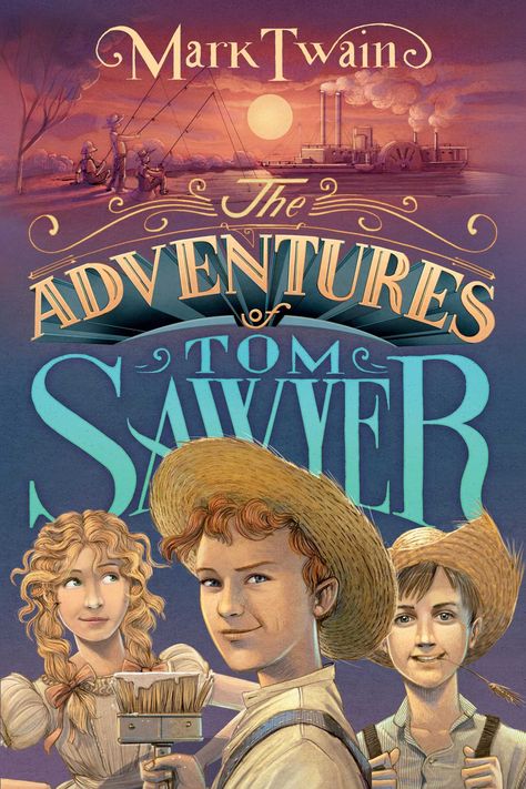 The Adventures of Tom Sawyer - Mark Twain The Adventures Of Tom Sawyer, Tarzan Of The Apes, Adventures Of Tom Sawyer, Adventures Of Huckleberry Finn, Gulliver's Travels, Huckleberry Finn, Christmas Tale, Book Haul, Leagues Under The Sea