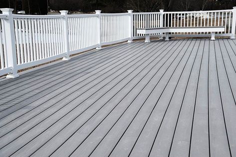 Grey Deck Stain, Grey Deck Paint, Deck Paint Colors, Deck Stains, Staging House, Best Deck Stain, Deck Stain Colors, Grey Deck, Deck Stain