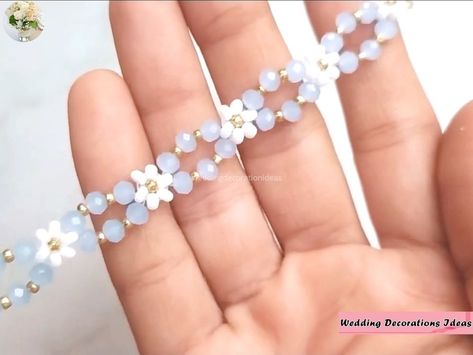 How to Make Cute Bridal Bracelet with Pearl and Seed Beads | How to Make Cute Bridal Bracelet with Pearl and Seed Beads | By Wedding Decoration Ideas | Facebook Pear Bracelet, Wedding Decoration Ideas, Bracelet Ideas, Bridal Bracelet, Cute Bracelets, Wedding Decoration, Diy Bracelets, Decoration Ideas, Wire Wrapping