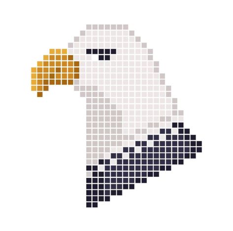 Eagle Pixel Art, Seed Bead Jewelry Patterns, Beaded Butterfly, Native Beading Patterns, Fuse Bead Patterns, Beautiful Cross Stitch Pattern, Bead Loom Pattern, Bird Quilt, Kawaii Crochet