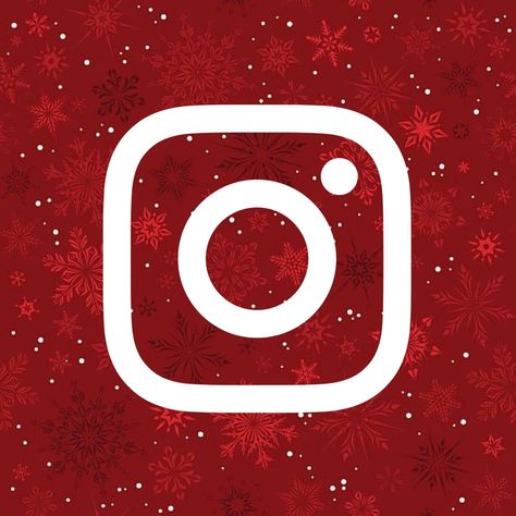 Christmas Instagram Icon, Instagram Christmas Icon, Christmas Iphone Icons, Christmas Theme Icons, Christmas Photos App Icon, Christmas Wallpaper Ipad, Winter App, Christmas Apps, Christmas Icons