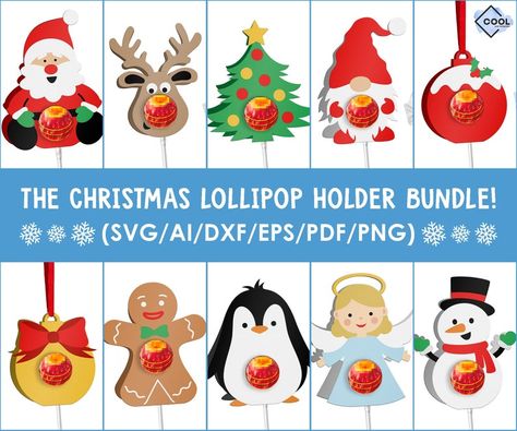 Christmas Tree Lollipop, Christmas Lollipop Holder Svg, Christmas Lollipop Holder, Christmas Favors Diy, Lollipop Holder Svg, Chocolate Lindt, Lollipop Holder, Christmas Lollipops, Christmas Download