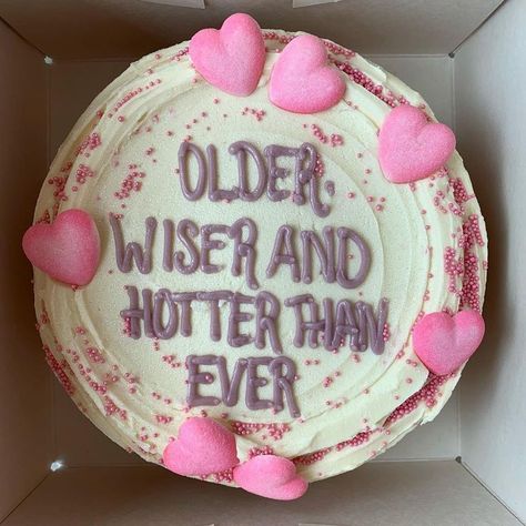 Funny Birthday Cakes, Pretty Birthday Cakes, Cute Birthday Cakes, Just Cakes, Pretty Cakes, Cute Cakes, Let Them Eat Cake, Birthday Humor, Pretty Food