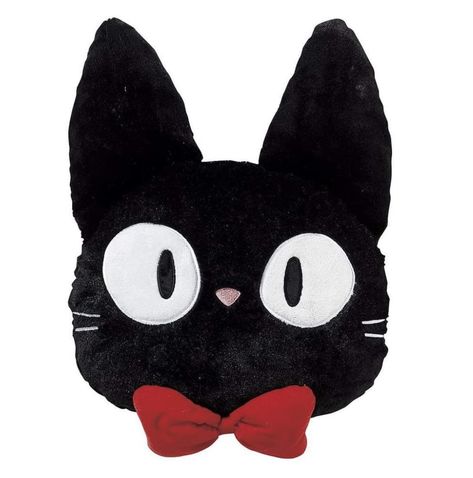 Kiki's Delivery Service - Jiji Die Cut Pillow Cushion – Crunchyroll Kiki's Delivery Service Cat, Totoro Pillow, Face Cushion, Kiki Delivery, Kiki's Delivery Service, Smart Art, 5 Anime, Chuck Norris, My Neighbor Totoro