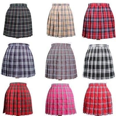 Grid Skirt, Halter Dress Short, Harajuku Women, Multicolor Skirt, High Waisted Pleated Skirt, Houndstooth Skirt, High Waist Dress, Plaid Skirt, Plaid Skirts