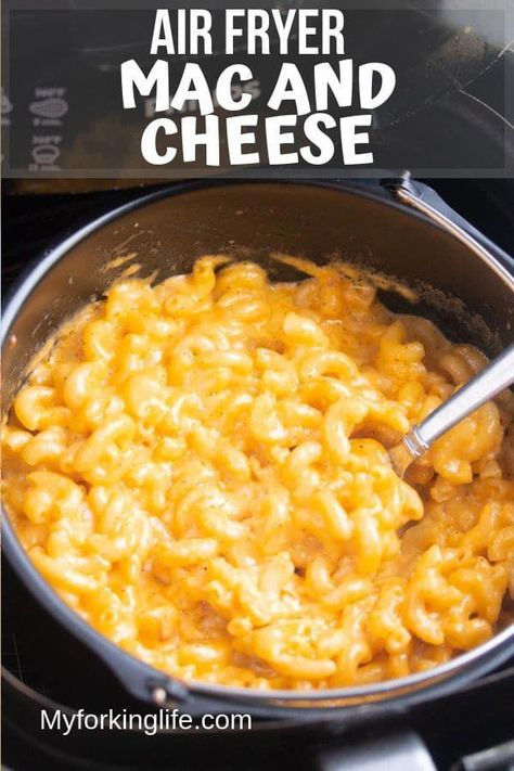 Air Fryer Mac And Cheese, Tasty Mac And Cheese, Creamy Mac And Cheese Recipe, Air Fryer Recipes Chicken Tenders, Air Fryer Recipes Chicken Thighs, Air Fryer Recipes Healthy Low Carb, Air Fryer Recipes Keto, Air Fryer Recipes Low Carb, Healty Dinner