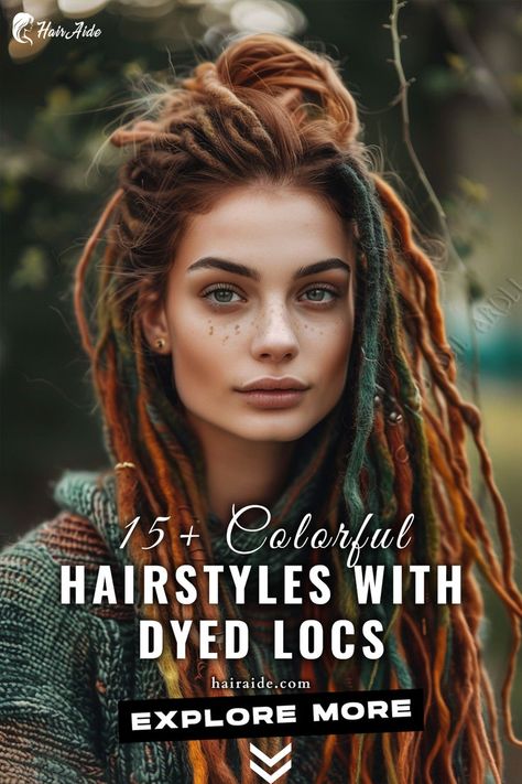 a woman with dreadlocks and a sweater Partial Dreadlock Hairstyles, Dreads White Woman, Partial Dreads Hairstyles, Peekaboo Dreads, Boho Locks, Headwrap Ideas, Locs Long, Female Dreads, Purple Box Braids