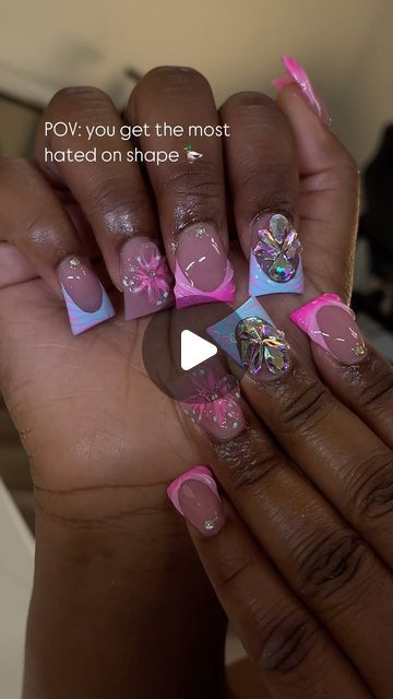 Book Your Nail Appointment💎 on Instagram: "Ducks nails ARE back n better than ever!💕 and if your looking for a tech to do them im for you! If you like them slimmer, longer, shorter, I can do that for you 😌🩵💅 What are you waiting for Book today!   #atlnails #atlnailtech #acrylictoes #nailsofinstagram  #ducknails #2knails #nailswag #nailart #nailideas #gwinnettnails #norcrossnails #instagramreels #XLnails #duluthnails #nailhousecalls #summernails #nailtechlife #nailinspo" Duck Bill Nails, Acrylic Toes, Duck Nails, Nail Tech, Swag Nails, Summer Nails, Nail Inspo, You Nailed It, Nail Art