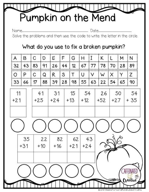 Fall Season Ideas, Books, Activities and More for 2nd Grade 2 Digit Subtraction, Fall Worksheets, 2nd Grade Activities, Thanksgiving Worksheets, Thanksgiving School, Thanksgiving Classroom, Thanksgiving Math, Fall Math, Math Intervention