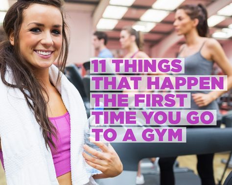 11 Things That Happen the First Time You Go to a Gym Pretty funny but, ohhhh, soooo true!!!!!! First Time Going To The Gym, First Time Gym Tips, First Time At Gym, First Time At The Gym, First Time Gym, Gym Plan, Funny Fitness, Exercise Inspiration, Killer Workouts